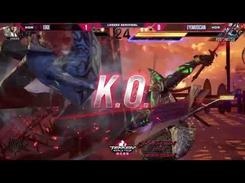 🧿 Edge (Hwoarang) vs Eyemusician (Yoshimitsu) | Losers Semis | TOP 8 – SOOP Super Tournament 2025