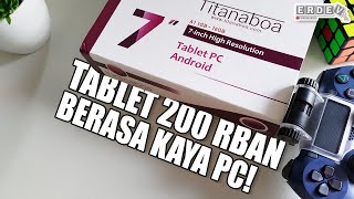 Download lagu BELI TABLET MURAH BERASA KAYA PC! - Unboxing & Review Titanaboa A1 Tablet PC Android mp3