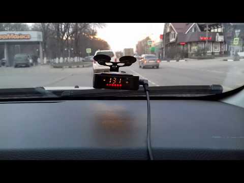 karadar G-820STR Карадар LED GPS-радар с русским языком и русским руководством пользователя