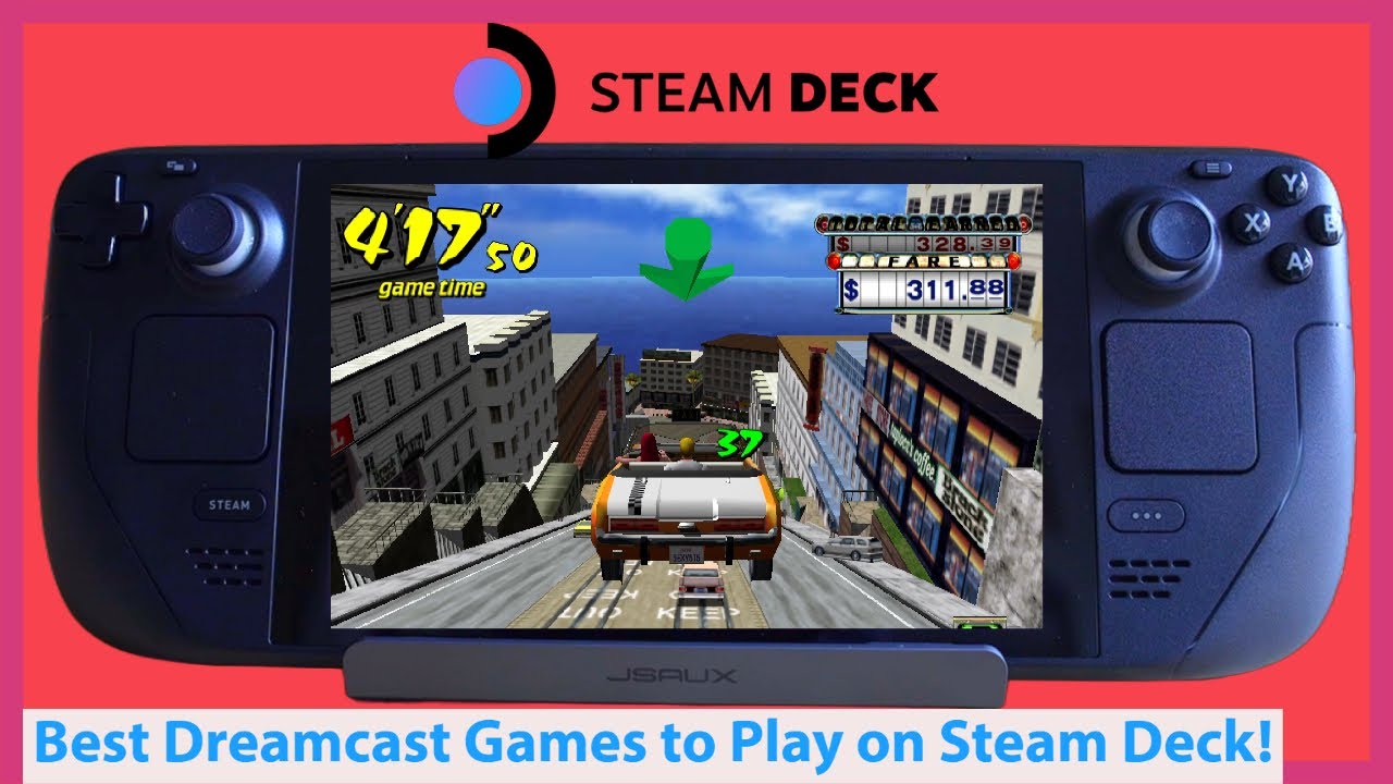 Daytona USA Steam Deck, Dreamcast - Flycast