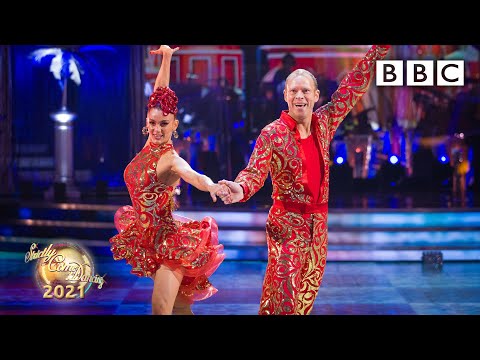Robert Webb and Dianne Buswell Cha Cha to Rasputin by Boney M ✨ BBC Strictly 2021