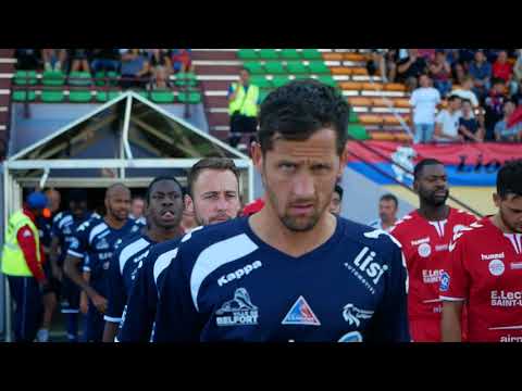 BELFORT SAINT LOUIS NEUWEG ENTREE JOUEURS PELOUSE