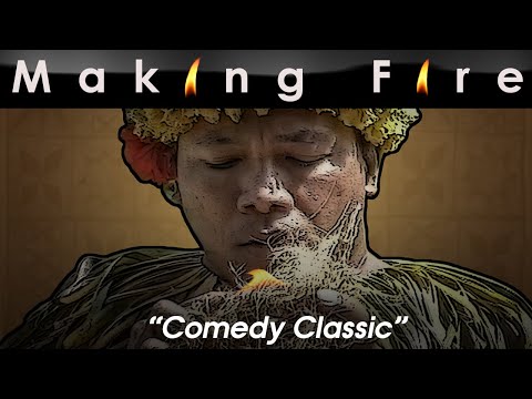 Samoan Comedian (Chief Sielu Avea) "Making Fire" - Polynesian Cultural Center (from long version)