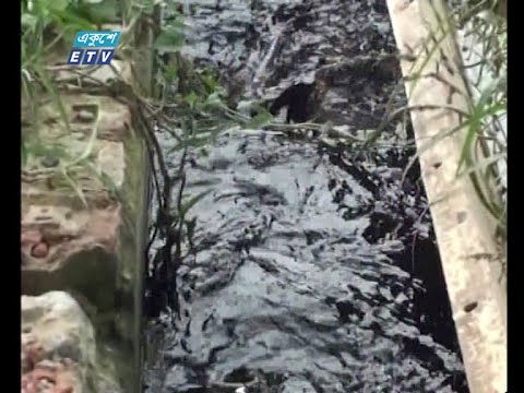 গাজীপুরের শ্রীপুরে তরল বর্জ্যের বিরূপ প্রভাবে ফসল শূণ্য মাঠ