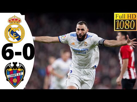 Real Madrid vs Levante 6-0 Extеndеd Hіghlіghts & All Gоals 2022 HD      #RMALEV #realmadrid