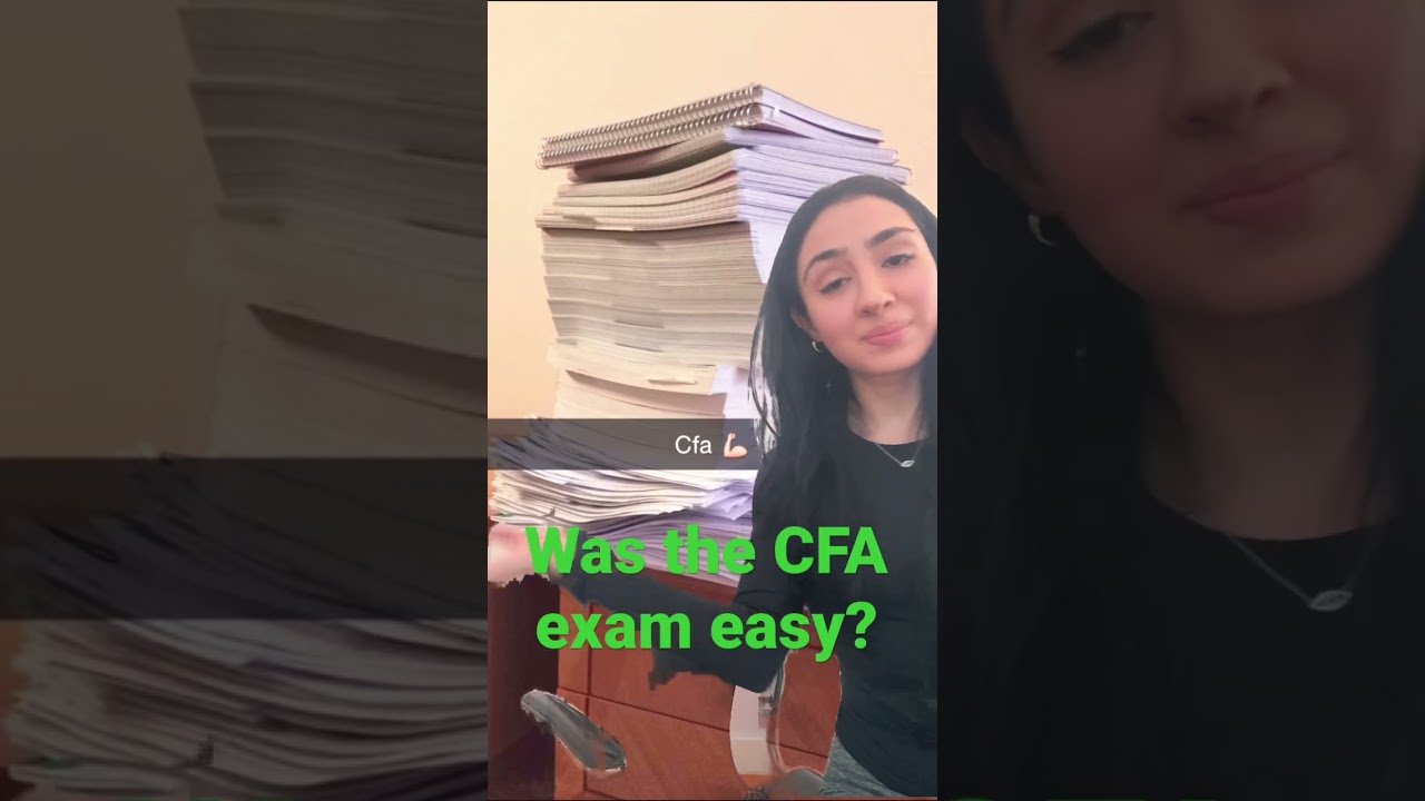 CFA Exam - Was it easy? #cfaexam #cfalevel1