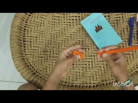 how to make birthday card easy @Akira_Tappati