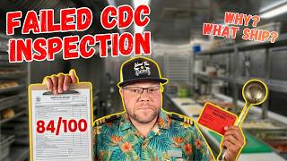 Cruise Ship FAILS CDC Inspection | What Went Wrong + Record Cruise Year