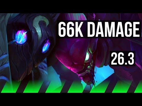 KINDRED vs KHA'ZIX (JGL) | 66K damage | EUW Master | 26.3