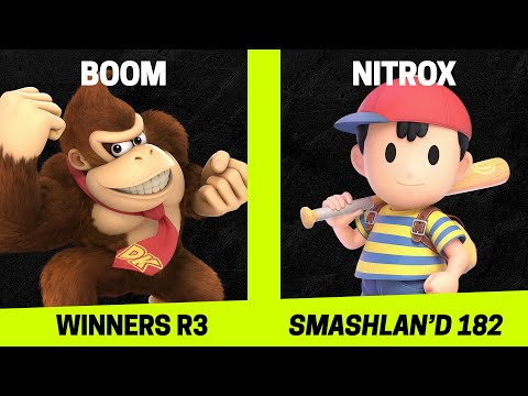 SmashLAN'd 182 Winners R3 - Boom vs Nitrox - SSBU Smash Ultimate Tournament