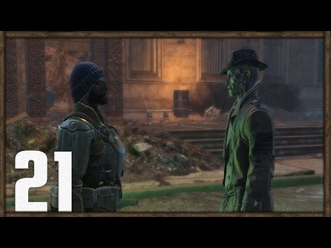 Fallout 4 PC Gameplay Part 21 - Helping Oberland Station | SurrealBeliefs