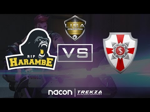 R.I.P HARAMBE vs STONE TEMPLARS - #LigaOW - Jornada 2 - T1