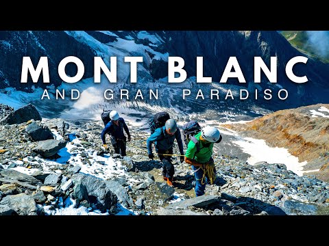 Mont Blanc - Beginner climbs Western Europe’s Highest Peak (Goûter Route in 4K)