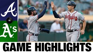 Braves vs. A&#39;s Game Highlights (9/6/22) | MLB Highlights