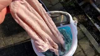 Cleanmaxx Camping-Waschmaschine XTB30-8 mini washing machine rinse