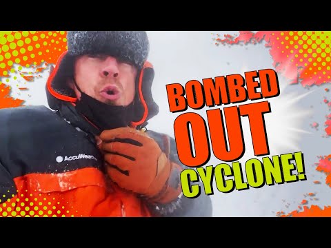 Storm chasers battle BLIZZARD conditions to deploy sensors in BOMB CYCLONE on Cape Cod!