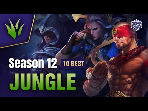 10 Best Jungle Champions to Play in Season 12 | Mobalytics Ft. Virkayu