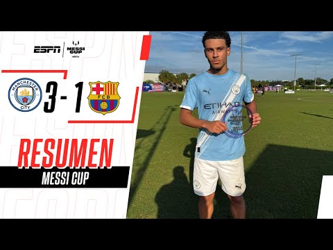 FESTEJA RIVER: EL CITY VENCIÓ AL BARCELONA Y JUGARÁN LAS SEMIS | M. City 3-1 Barcelona | RESUMEN
