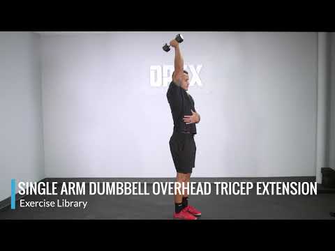 Watch Dumbbell One-Arm Triceps Extension on YouTube