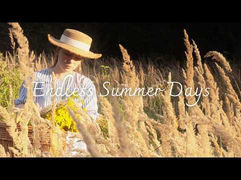 36 | Endless Summer Days | Stuffed Peppers, Tansy Bouquet, Blueberry Cake and Countryside Life ☀️🌾🫐