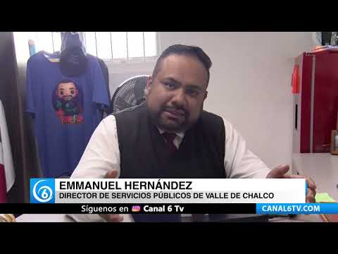 Video: Dirección de Servicios Públicos de Valle de Chalco, continúa con jornadas de limpieza