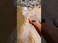 Not many people know, the sand dough holds a hidden golden secret #gold #golddiscovery #goldrush