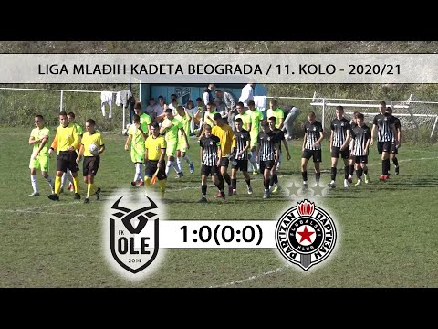 FK OLE - FK Partizan 1:0(0:0) / 11.KOLO LMKBA - 2006. god / 17.10.2021.