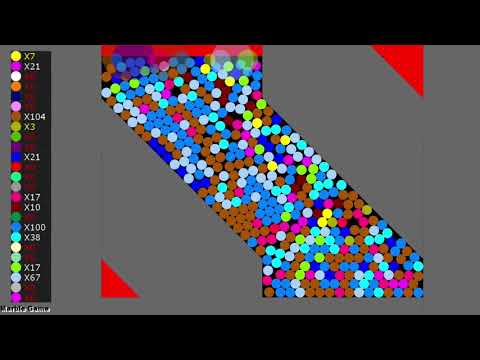 Survival Proliferation 09 - Marble Race in Algodoo