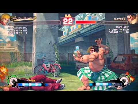 SSF4 AE:2012 Its showtime360 (Ken) asahi lager (Honda)