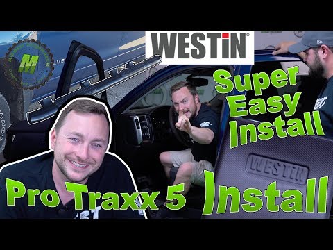 Westin Pro Traxx 5 Step Bars Install