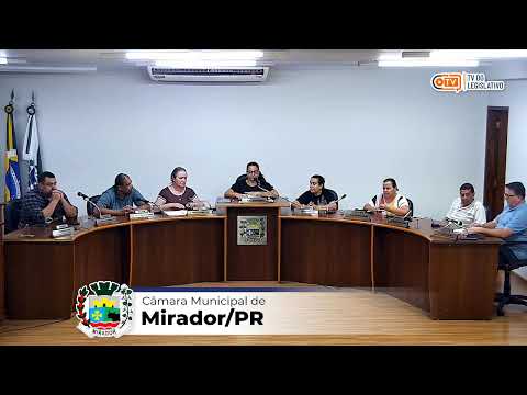 42ª SESSÃO EXTRAORDINARIA DA CAMARA MUNICIPAL DE MIRADOR-PR
