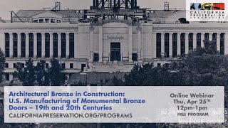 Architectural Bronze in Construction: Monumental Bronze Doors