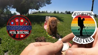 Father's Day 2024 - Park Tot Lot Metal Detecting Finds!