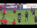 Oakham Under-15 centre Tyrese Johnson-Fisher.