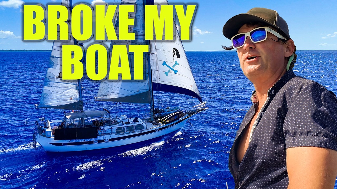 We Set Sail in Perfect Conditions... Until I Made a Big Mistake | Sailing to Cat Island