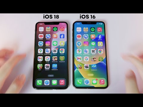 iPhone XS Max iOS 18 vs iOS 16 SPEED TEST – iOS 18 vs iOS 16 Comparison
