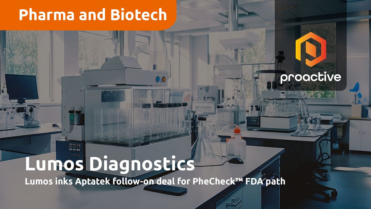 Lumos Diagnostics secures US$400K Aptatek deal