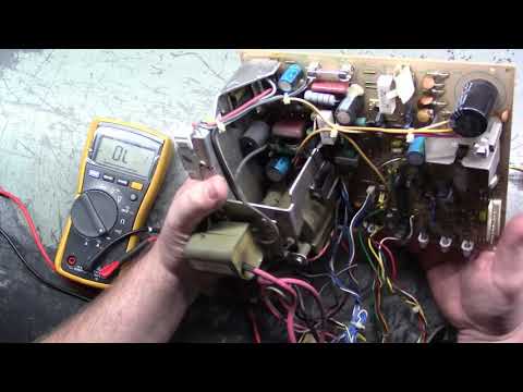 19" K7000A Arcade Monitor Chassis Repair Series - Oxidation/Bad Caps (Part 3)