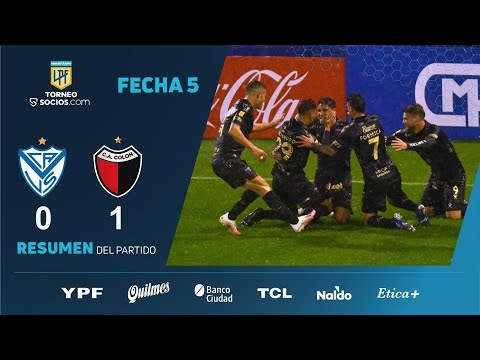#TorneoSocios | Fecha 5 | resumen de Vélez - Colón