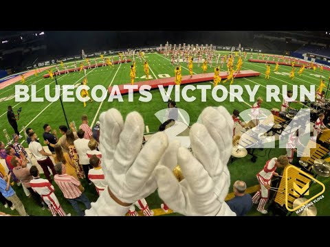 Bluecoats 2024 Victory Run Drum Major Cam - Tony Gamez