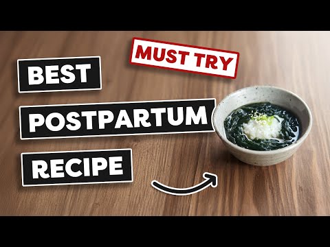 Secret Postpartum Soup Recipe: Korean Seaweed Soup (Miyeok Guk)
