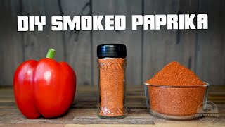 Make Smoked Paprika at Home - DIY Smokey Paprika Powder from Red Bell Peppers