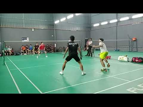Badminton FINAL LSJ2 Men's Double Open Tour - Lee Yi Bo / Lau Yi Shen Vs Ariffin Nazri / Mu'azam