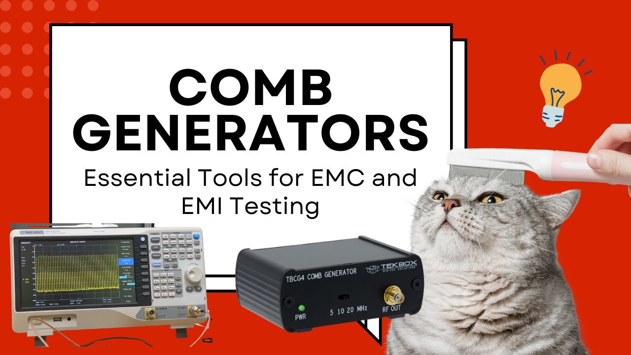 Comb Generators: Essential Tools for EMC and EMI Testing