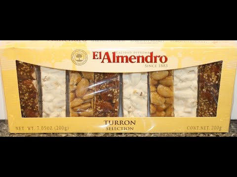 El Almendro Turron: Almond Crunch, Almond Caramel with Sesame Seeds & Almond Crocanti Review