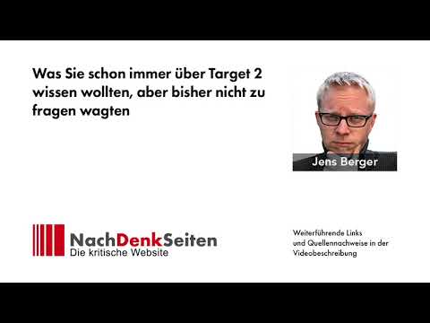 Was Sie schon immer über Target 2 wissen wollten, aber bisher nicht zu fragen wagten | Jens Berger