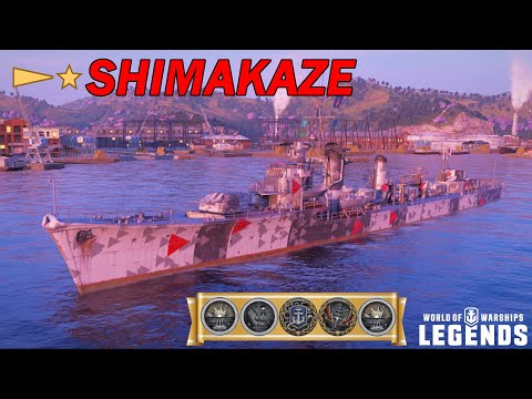 SHIMAKAZE - ICH bin der TORPEDO! - World of Warships Legends