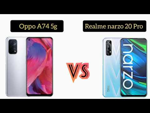 Oppo A74 5g Vs Realme narzo 20 Pro