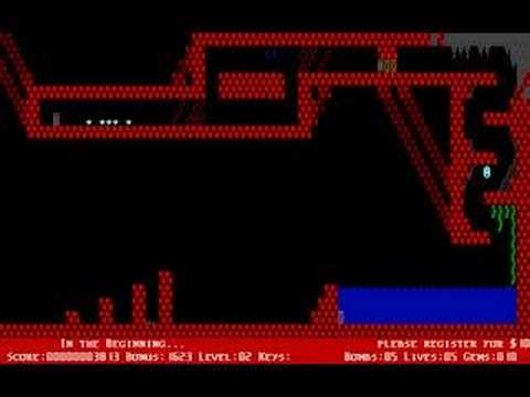 Labrynth of Zeux (DOS) - Game Play