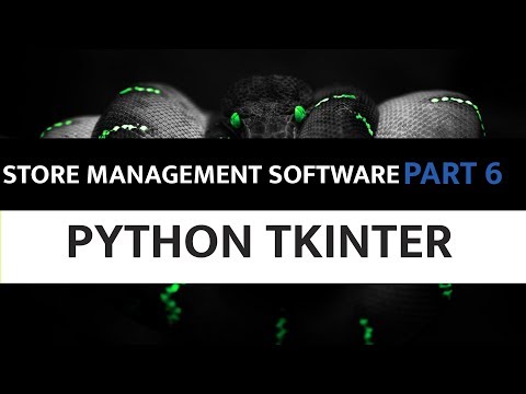 Store Management Software Using Python Tkinter 6 Update Database Layout